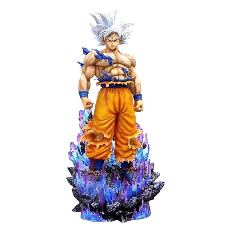 33Cm Anime Dragon Ball Figure Son Goku Action Figures Ultra Instinct Goku Figurine Pvc Statue Model Collectible Decoration Toys