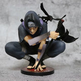 Naruto Uchiha Sasuke Action Figure Shippuden Anime Model Uzumaki Uchiha Itachi Akatsuki Pvc Statue Collectible Dolls Toys Gift