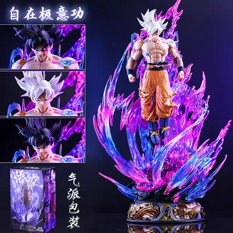 33Cm Anime Dragon Ball Figure Son Goku Action Figures Ultra Instinct Goku Figurine Pvc Statue Model Collectible Decoration Toys