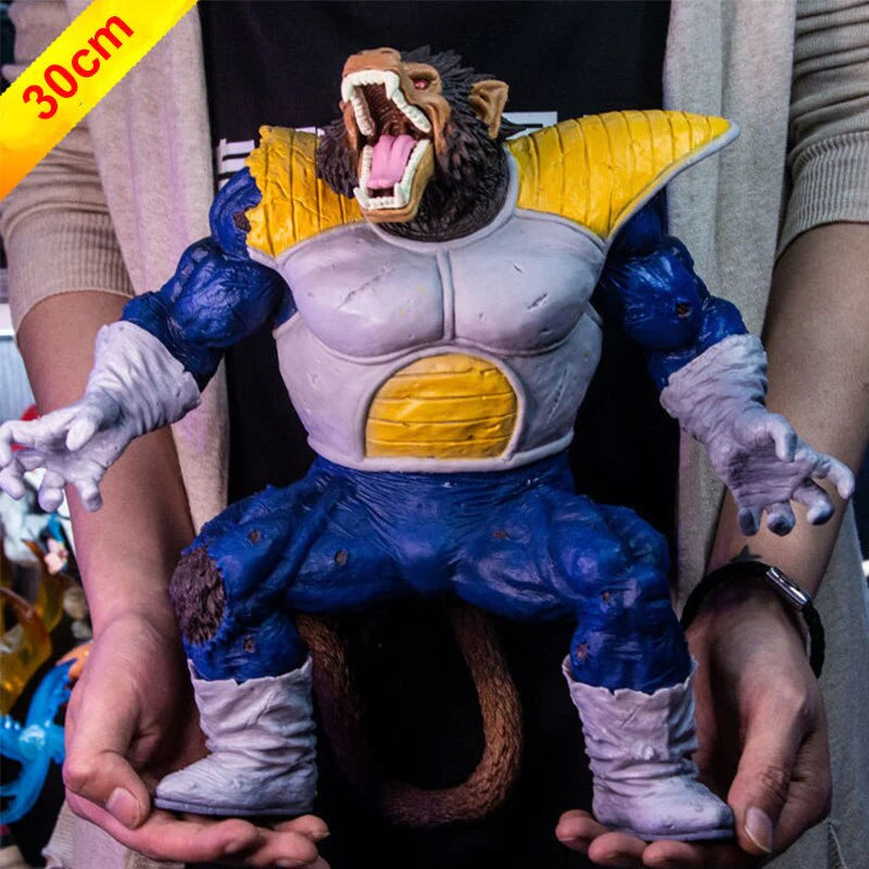 40CM Dragon Ball Anime Figure Version of Vegeta Great Ape 2 Generation of Gorilla Vegeta Great Ape Action Figurines Model Toy