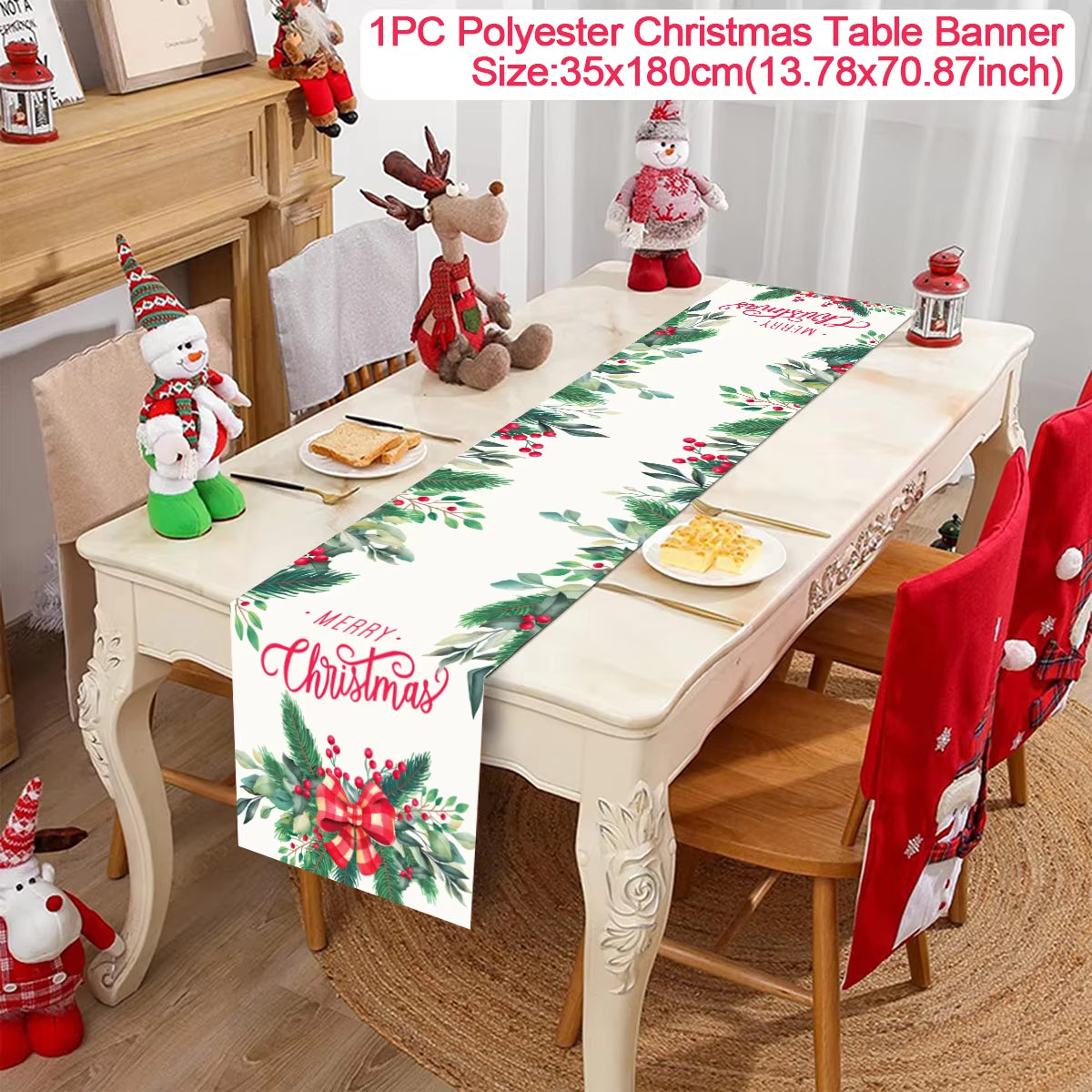 Christmas Table Runner Decoration 