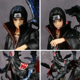 Naruto Uchiha Sasuke Action Figure Shippuden Anime Model Uzumaki Uchiha Itachi Akatsuki Pvc Statue Collectible Dolls Toys Gift