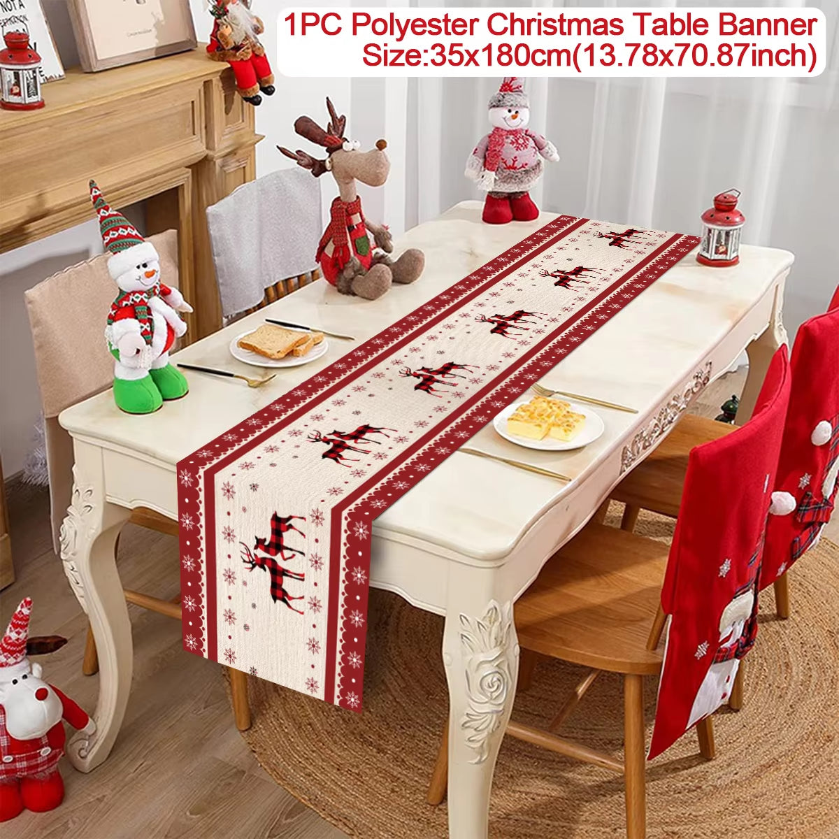 Christmas Table Runner Decoration 