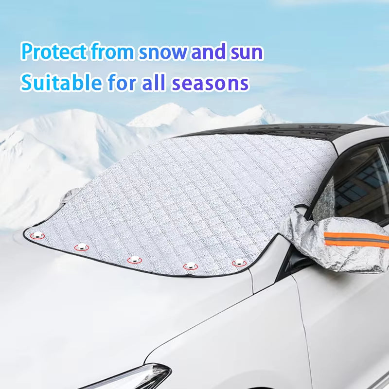 Magnetic Car Windshield (Anti-UV, Frost Protection, Snow Cover, Sunshade)