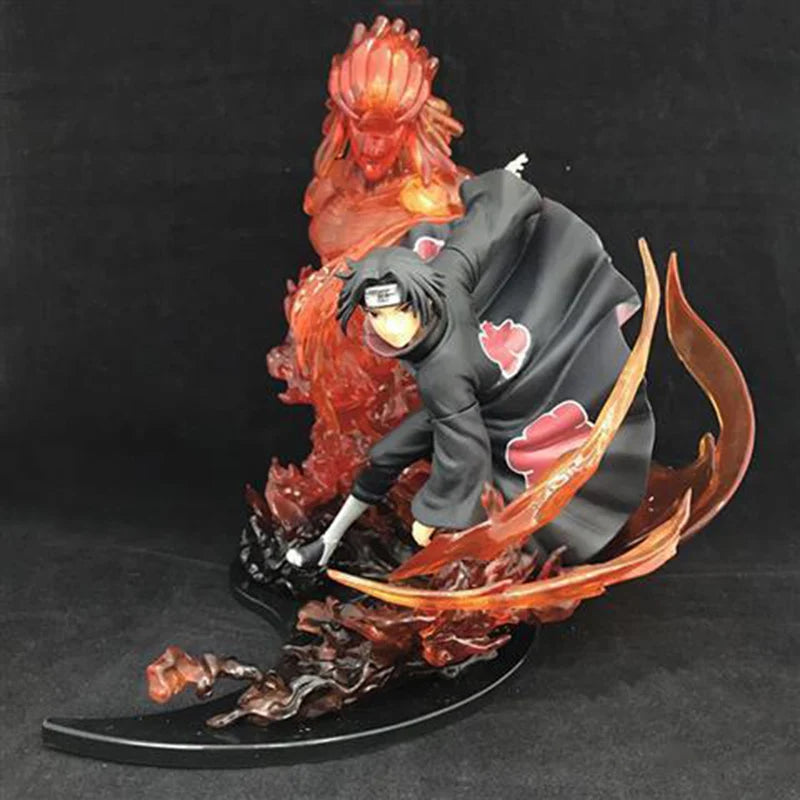 Naruto Uchiha Sasuke Action Figure Shippuden Anime Model Uzumaki Uchiha Itachi Akatsuki Pvc Statue Collectible Dolls Toys Gift