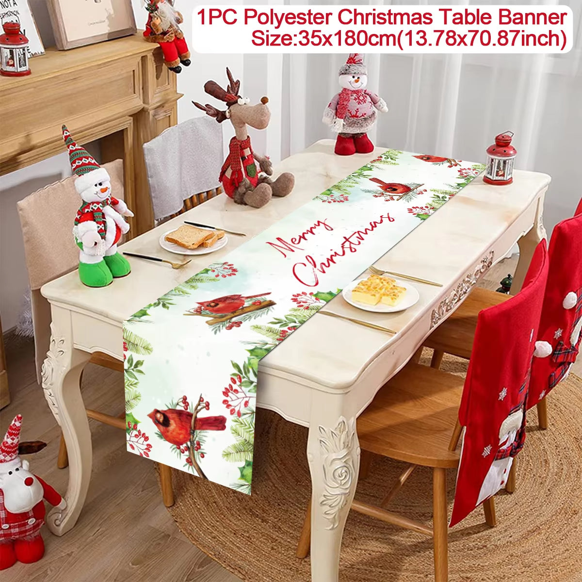 Christmas Table Runner Decoration 