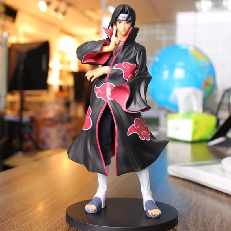 Naruto Uchiha Sasuke Action Figure Shippuden Anime Model Uzumaki Uchiha Itachi Akatsuki Pvc Statue Collectible Dolls Toys Gift