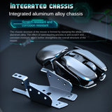  Metal 2.4G Rechargeable Wireless Mute 1600DPI 