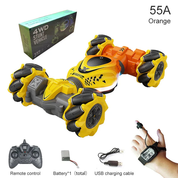 4WD Remote Control Car Toy 2.4G   Watch Gesture Sensor 