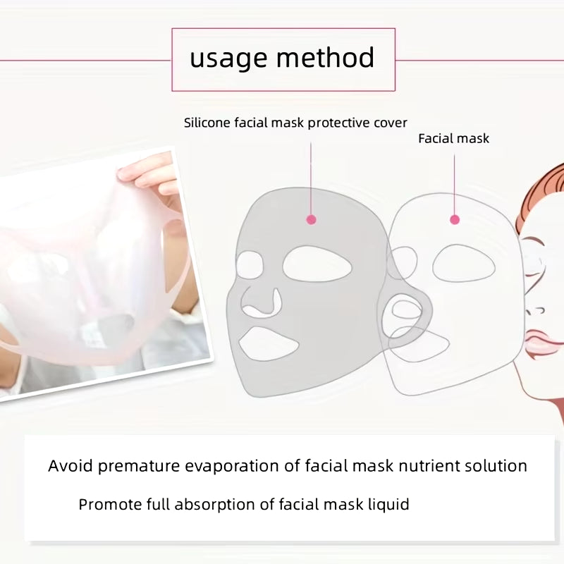 3D Silicone Mask Cover 