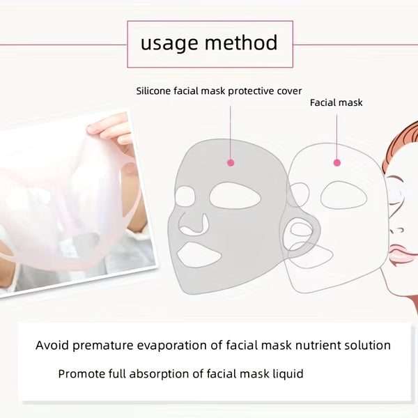 3D Silicone Mask Cover 