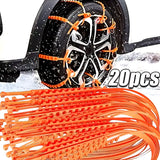 10/20Pcs Antiskid Car Snow Chain