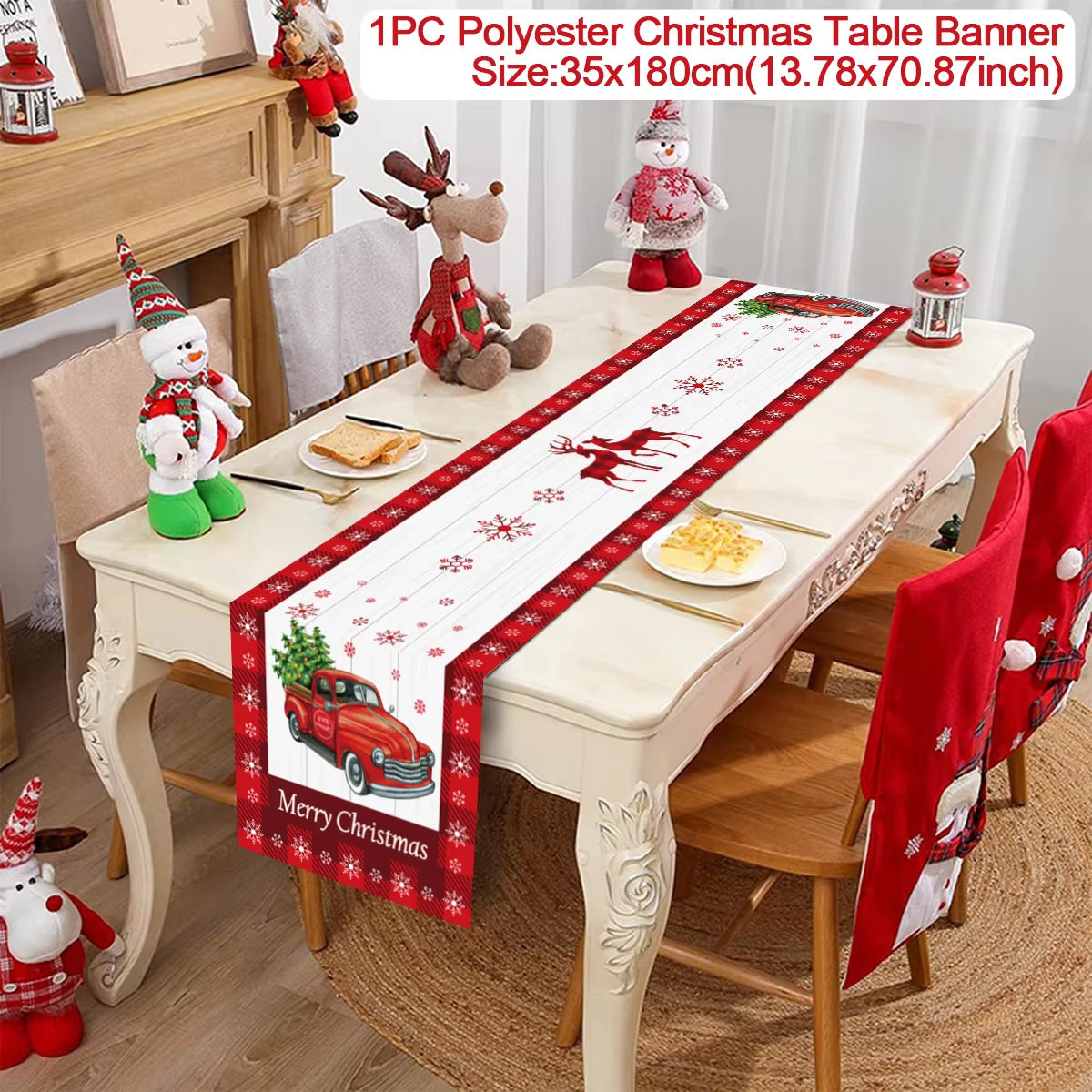 Christmas Table Runner Decoration 