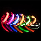 LED Adjustable Dog Collar  ( Waterproof )