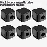 Magnetic Cable Clip under Desk Cable Management Adjustable Cord Holder Wire Organizer and Cable Management Wire Keeper