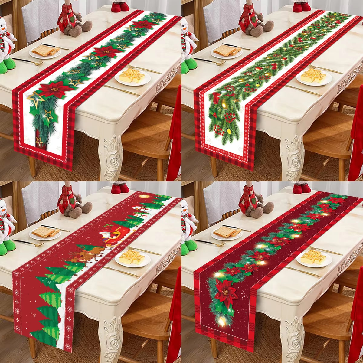 Christmas Table Runner Decoration 