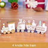 Little Train Wooden Christmas Decorations for Home 2024 Xmas Decor Christmas New Year 2024 Christmas Ornaments Christmas Noel