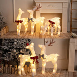 Christmas Decorations Christmas Elk Snowman Light Ornament Christmas Tree Decorations 2022 New Year Gifts Christmas Ornaments