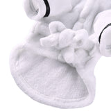 Soft Quick Drying Pet Pajama with Hood Thickened Luxury Soft Cotton Hooded Bathrobe Super Absorbent Dog Bath Towel Pet Nightwear